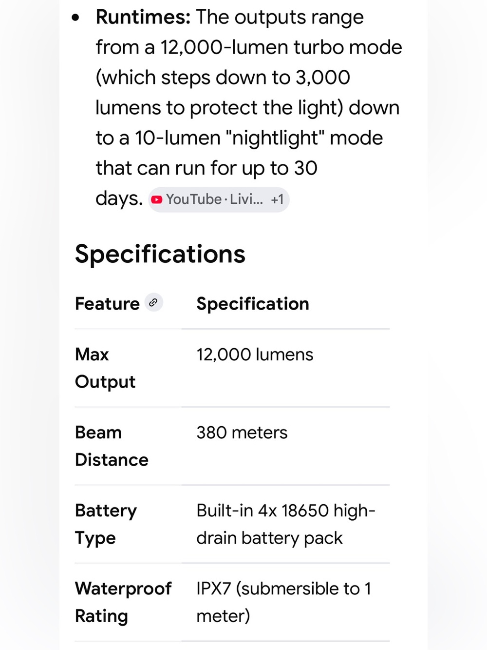 🔦 Olight X7R Marauder Rechargeable LED Flashlight – Black - Picture 15 of 17
